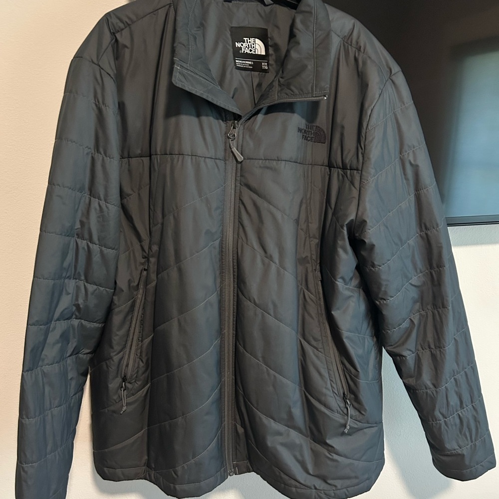 The North Face Men's Charcoal Puffer Jacket